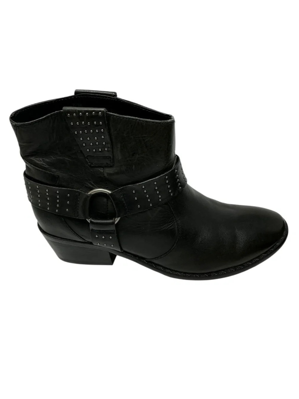 Kork-Ease Katie Studded Leather Ankle Boots